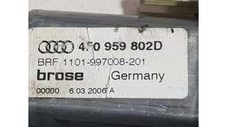 MOTOR ELEVALUNAS DELANTERO DERECHO AUDI A6 BERLINA 2.0 16V TFSI (170 CV) DE 2006 - D.4382508