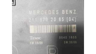 MODULO CONFORT MERCEDES CLASE E  BERLINA 1.8 (184 CV) DE 2007 - D.4383874 / 2118702085