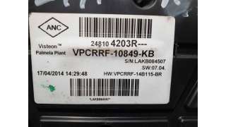 CUADRO INSTRUMENTOS RENAULT CLIO IV 1.5 dCi D FAP (90 CV) DE 2014 - D.4390297 / 248104203R