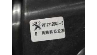 ELEVALUNAS DELANTERO DERECHO CITROEN BERLINGO 1.5 Blue-HDI FAP (75 CV) DE 2018 - D.4393833 / 9817212080