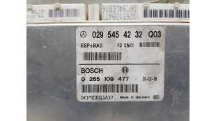 CENTRALITA ABS MERCEDES CLASE A 1.6 (102 CV) DE 2001 - D.4399866 / 0295454232Q03 2