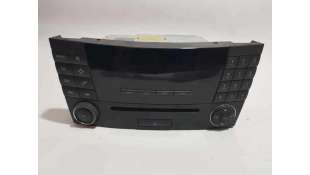 SISTEMA AUDIO / RADIO CD MERCEDES CLASE E  BERLINA 1.8 (163 CV) DE 2005 - D.4401833 / A2118702189