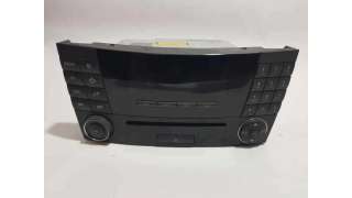 SISTEMA AUDIO / RADIO CD MERCEDES CLASE E  BERLINA 1.8 (163 CV) DE 2005 - D.4401833 / A2118702189