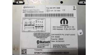 SISTEMA AUDIO / RADIO PEUGEOT BOXER CAMIÓN 2.2 Blue-HDI FAP (140 CV) DE 2020 - D.4406206 / 7357124040