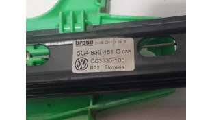ELEVALUNAS TRASERO IZQUIERDO VOLKSWAGEN GOLF VII SPORTSVAN 1.6 TDI (116 CV) DE 2017 - D.4414959 / 5G4839461C 2