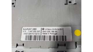 SISTEMA AUDIO / RADIO CD VOLKSWAGEN GOLF PLUS 1.6 TDI DPF (105 CV) DE 2010 - D.4421372 / 5M0035186AA