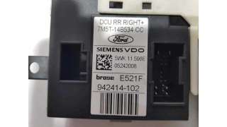 MOTOR ELEVALUNAS TRASERO DERECHO FORD FOCUS LIM. 2.0 TDCi (136 CV) DE 2008 - D.4424767 / 7M5T14B534CC