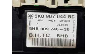 MANDO CLIMATIZADOR VOLKSWAGEN GOLF VI 1.6 TDI DPF (105 CV) DE 2009 - D.4427353 / 5K0907044BC