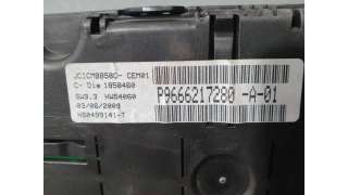 CUADRO INSTRUMENTOS CITROEN C4 GRAND PICASSO 1.6 16V HDi FAP (109 CV) DE 2009 - D.4429283 / 9666217280