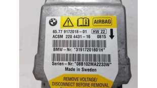 CENTRALITA AIRBAG BMW SERIE 5 BERLINA 2.0 16V (170 CV) DE 2008 - D.4430305 / 31917201801H 2