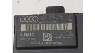 MODULO ELECTRONICO AUDI A6 BERLINA 2.0 16V TFSI (170 CV) DE 2006 - D.4436142 / 4F0959795F