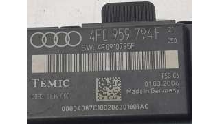 MODULO ELECTRONICO AUDI A6 BERLINA 2.0 16V TFSI (170 CV) DE 2006 - D.4436143 / 4F0959794F