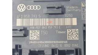 MODULO ELECTRONICO AUDI A6 BERLINA 2.7 V6 24V TDI (190 CV) DE 2010 - D.4436985 / 4F0959793S