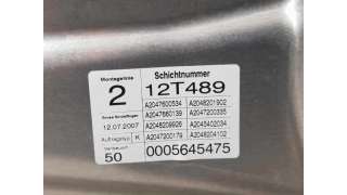ELEVALUNAS DELANTERO IZQUIERDO MERCEDES CLASE C  BERLINA 3.0 V6 (231 CV) DE 2007 - D.4438887 / A2047600534