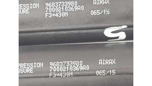 AMORTIGUADORES MALETERO / PORTON CITROEN C3 1.2 12V e-VTi (82 CV) DE 2015 - D.4448331 / 9683733980 2