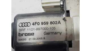 MOTOR ELEVALUNAS TRASERO DERECHO AUDI A6 BERLINA 3.0 V6 24V TDI (224 CV) DE 2005 - D.4463282 / 4F0959802A