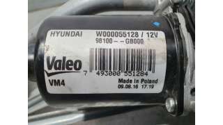 MOTOR LIMPIA DELANTERO HYUNDAI I20 1.2 16V (84 CV) DE 2016 - D.4468017 / 98100GB000