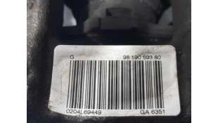 PINZA FRENO TRASERA IZQUIERDA PEUGEOT 3008 1.6 Blue-HDI FAP (120 CV) DE 2018 - D.4473631 / 9819059380 2