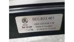 ELEVALUNAS TRASERO IZQUIERDO SKODA OCTAVIA LIM. 1.0 TSI (116 CV) DE 2020 - D.4476753 / 5E0839461 2