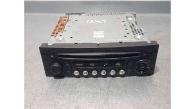 SISTEMA AUDIO / RADIO CD PEUGEOT 207 1.4 HDi (68 CV) DE 2006 - D.4483154 / 96639658XT00