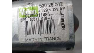 MOTOR LIMPIA TRASERO RENAULT CLIO III 1.5 dCi D FAP (86 CV) DE 2007 - D.4484927 / 8200311486