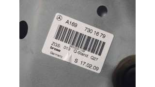 ELEVALUNAS TRASERO DERECHO MERCEDES CLASE B 2.0 CDI (109 CV) DE 2009 - D.4486024 / A1697301679