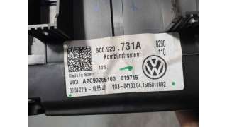 CUADRO INSTRUMENTOS VOLKSWAGEN POLO 1.4 TDI (9.67CV) DE 2015 - D.4486545 / 6C0920731A