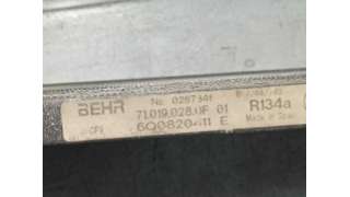 CONDENSADOR / RADIADOR AIRE ACONDICIONADO SEAT IBIZA 1.4 16V (75 CV) DE 2003 - D.4493301 / 6Q0820411E
