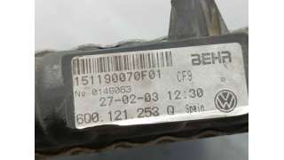 RADIADOR AGUA SEAT IBIZA 1.4 16V (75 CV) DE 2003 - D.4493371 / 6Q0121253Q