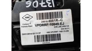 CUADRO INSTRUMENTOS RENAULT CAPTUR 1.5 dCi D FAP Energy (90 CV) DE 2014 - D.4499698 / 248104881R