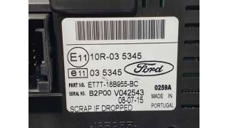 PANTALLA MULTIFUNCION FORD FIESTA 1.5 TDCi (75 CV) DE 2015 - D.4503272 / ET7T18B955BC