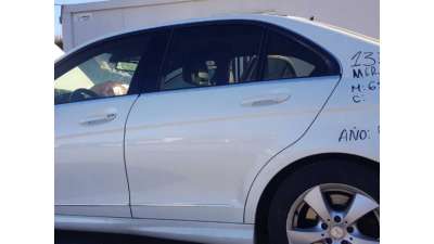 PUERTA TRASERA IZQUIERDA MERCEDES CLASE C  LIM. 2.1 CDI (136 CV) DE 2012 - D.4503679