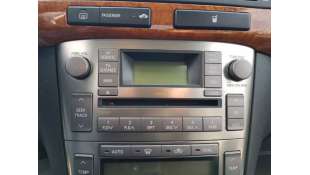 SISTEMA AUDIO / RADIO CD TOYOTA AVENSIS BERLINA 2.0 16V (147 CV) DE 2003 - D.4506166