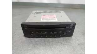 SISTEMA AUDIO / RADIO CD PEUGEOT 206+ 1.4 HDi (68 CV) DE 2012 - D.4518349 / 96635823XT