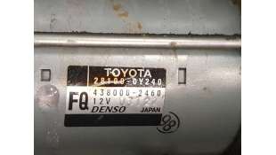 MOTOR ARRANQUE TOYOTA AURIS 1.2 16V Turbo (116 CV) DE 2017 - D.4520324 2
