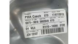 ELEVALUNAS TRASERO IZQUIERDO HYUNDAI IX20 1.6 CRDi (116 CV) DE 2013 - D.4520594 / 834701K010