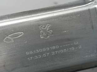 ELEVALUNAS DELANTERO DERECHO CITROEN C3 1.2 12V VTi / PureTech (82 CV) DE 2019 - D.4522246 / 9813093180D 2