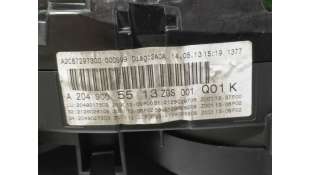CUADRO INSTRUMENTOS MERCEDES CLASE C  LIM. 2.1 CDI (170 CV) DE 2013 - D.4524417 / A2049005513 2