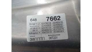 ELEVALUNAS DELANTERO IZQUIERDO MERCEDES CLASE C  LIM. 2.1 CDI (170 CV) DE 2013 - D.4524423 / A2047660139