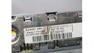 SISTEMA AUDIO / RADIO CD CITROEN C4 COUPE 1.4 16V (88 CV) DE 2006 - D.4524907 2