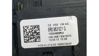MANDO LUCES Y LIMPIA SEAT IBIZA SC 1.6 TDI (105 CV) DE 2013 - D.4527737 / 6R0953521G