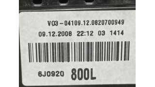 CUADRO INSTRUMENTOS SEAT IBIZA 1.9 TDI (105 CV) DE 2009 - D.4541100 / 6J0920800L