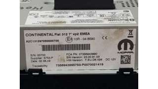 SISTEMA NAVEGACION GPS FIAT NUOVA 500 1.2 (69 CV) DE 2020 - D.4548400 / 07356943990