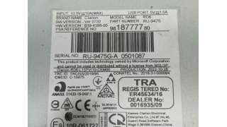 SISTEMA AUDIO / RADIO CITROEN JUMPY FUGÓN 1.5 Blue-HDI FAP (102 CV) DE 2021 - D.4555064 / 9818777780