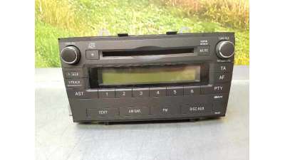 SISTEMA AUDIO / RADIO CD TOYOTA AVENSIS 1.6 16V (132 CV) DE 2009 - D.4101087 / 8612005150