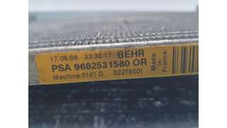 CONDENSADOR / RADIADOR AIRE ACONDICIONADO CITROEN C4 BERLINA 1.6 16V HDi (90 CV) DE 2010 - D.4448511